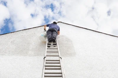 Peinture extérieure au Chillou — façades et ravalement